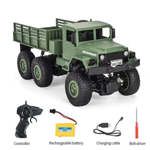 1/18 RC Military Truck 6x6 Car 0.5KG Load Capacity Slope Climbing Multi Terrian - Picture 1 of 3