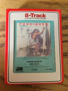 Foreigner-Head Games-8 Track Tape-Used Rock-Tested - Bild 1 von 4