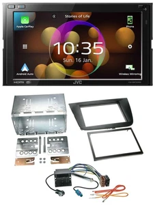 JVC DAB MP3 2DIN Bluetooth USB Autoradio für Seat Altea Toledo Altea XL schwarz - Bild 1 von 11