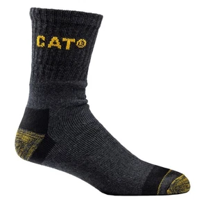 CAT Workwear Mens Premium 3 Pack Pair Work Socks - Picture 1 of 2