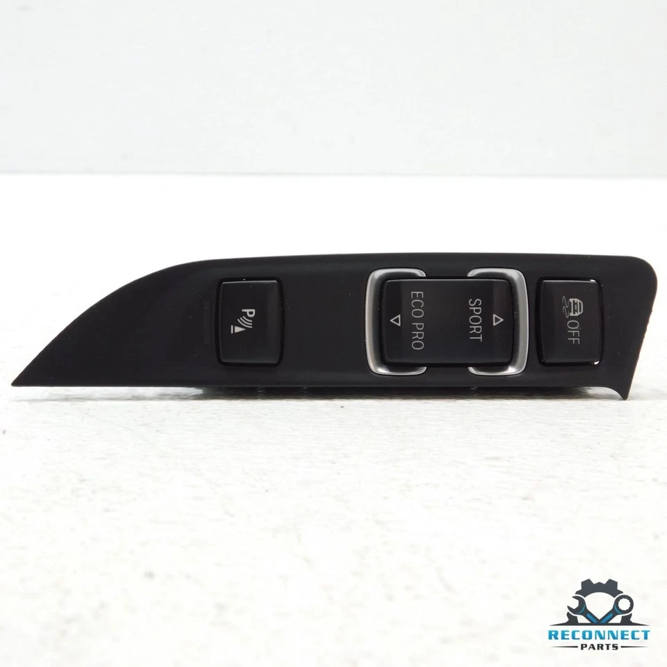 BMW 428i 430i F36 2014-2016 delantero izquierdo Pro Eco Sport modo de conducción interruptor múltiple OEM Foto 1 de 4