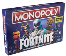 Monopoly Fortnite Themed Board Game New In Sealed Package Age 13 & UP