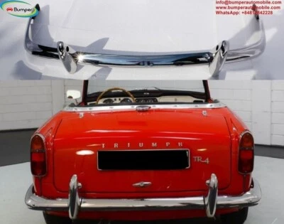 Parachoques trasero Triumph TR4 (1961-1965) Foto 1 de 4