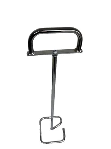 Chrome UKMS Kart Wheel & Tyre Storage Post / Spike for SENIOR + JUNIOR WHEELS - Picture 1 of 4