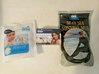 Набор минералов Мертвого моря Sea of Spa грязевое мыло чистая минеральная соль и минеральная грязь - Изображение 1 из 4
