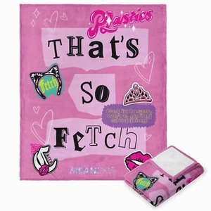 Mean Girls™ x Claire's So Fetch Silk Touch Throw Blanket 50W x 60L - Picture 1 of 1