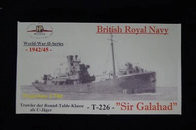 HP-MODELS HP Models Brit. Trawler der Round-Table-Klasse "Sir Galahad" 1:700 Resin