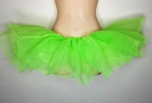 Who Says Child & Adult Sizes Dance Costume Flo Green BALLET TUTU SKIRT ONLY New - Picture 1 of 7