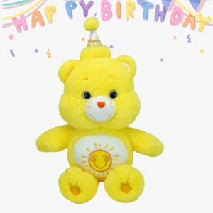 Official Care Bears 13'' Funshine Bear Stuffed Animal Toy For Kids Birthday Gift - Picture 1 of 5