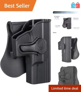 Lightweight Open Carry Holster for Glock 19, 23, 32 - 360° Adjustable Cant - Picture 1 of 9