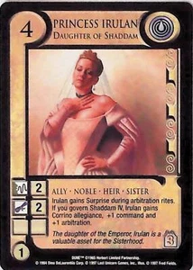 Dune CCG Princesa Irulan, Hija de Shaddam - Ojo de la Tormenta - Imagen 1 de 2
