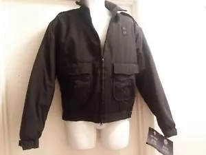 NWT Men's M Black ROTHCO 7665 Duty Jacket Removable Liner Public Safety Gear P* - Picture 1 of 11