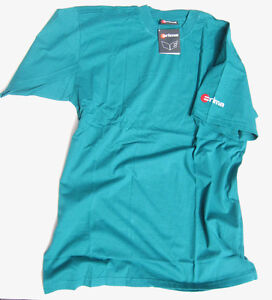 Erima T-Shirt kurzarm Alpine Green Gr. S Baumwolle NEU (K1)