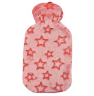 Butelka termiczna z pokrowcem Podgrzewacz Różowy Starry Rubber Thermofill