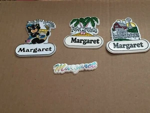 4 magneti in gomma per frigorifero personalizzati " MARGARET" - Foto 1 di 6