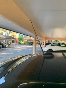 16" Antenna Mast Black Power Radio AM/FM for MINI COOPER COUNTRYMAN 2011-2022