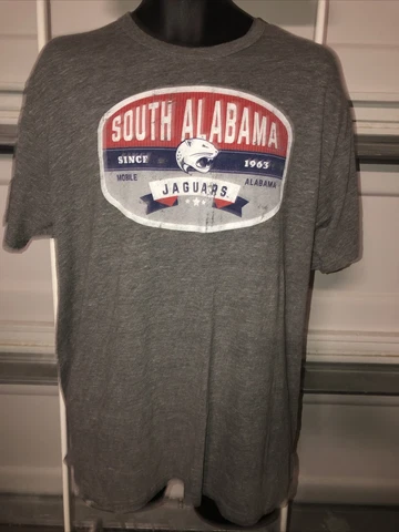 League T-Shirt South Alabama Jaguars T-Shirt Size XXL Cover