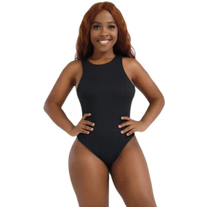 Women Sculpting Bodysuit Tummy Control Seamless Thong Shapewear Full Body Shaper - Picture 1 of 27