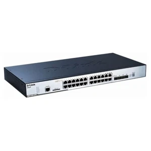 D-Link DGS-3120-24TC 24 ports PoE Gigabit Ethernet commutateur réseau montable en rack - Photo 1/1
