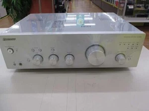 Pioneer A-50DA Integrated Amplifier Silver Good Condition From Japan - Picture 1 of 11
