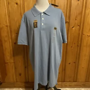 The Foundry Supply Co Men's Polo Shirt Potomac Blue NWT Size Large Tall - Picture 1 of 9