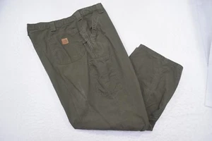 Carhartt B151-DOL Carpenter Work Pants Green Dungaree Fit VTG Mens Size 48 x 30 - Picture 1 of 9