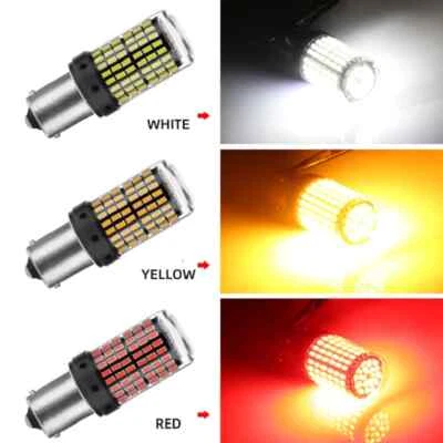 1156 382 144SMD P21W LED Reverse Brake Light Turn Signal Lights Canbus Bulbs UK - Image 1 of 4