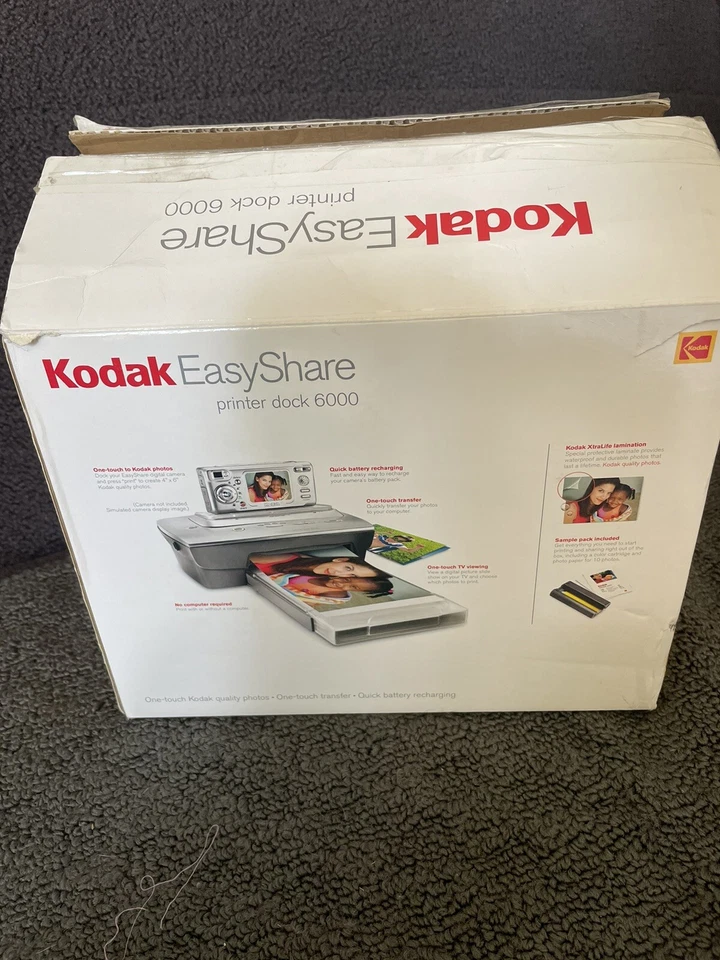 KODAK EASY SHARE PRINTER DOCK6000. NEW - Image 1 of 2
