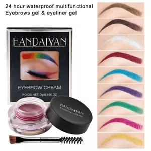 Hochwertige Dipbrow-Augenbrauenpomade 12 Farben Für Augenbrauen-Make-Up Mit K - Picture 1 of 25