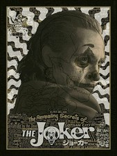 Brian Ewing The Joker Art Print Poster S/N xx/50 Stout Ansin Bembi Burgos Emek