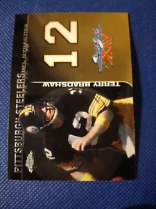 2008 TERRY BRADSHAW TOPPS CHROME DYNASTIES CARD #DYNC-TBR2 PITTSBURGH STEELERS - Picture 1 of 2
