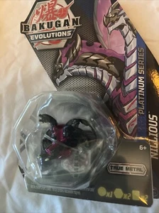 Juguete Nillious Bakugan Evolutions True Metal Platinum Series - Imagen 1 de 5