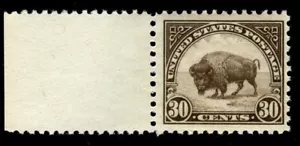 PSE BEWERTET ZERTIFIZ - 90 - #569 30c Buffalo - XF og NH - Bild 1 von 2