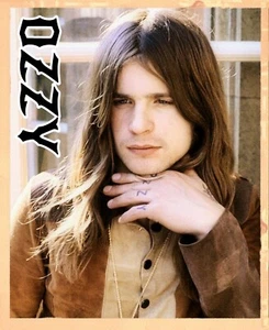 Ozzy Osbourne Young Art Card Limited /12 MPRINTS Signed By Artist - Picture 1 of 2