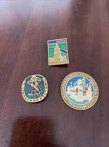 1980er Pins UdSSR Russische Stadt Pin Vintage Mini Unikat - Bild 1 von 6