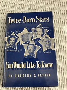 Twice Born Stars You Would Like To Know by Dorothy C, Haskin 1955 - Picture 1 of 12
