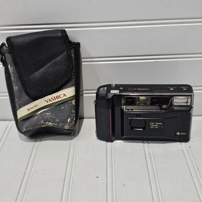 DE COLECCIÓN Yashica T2 Kyocera con lente Carl Zeiss Tessar T T T* 35 mm F3,5 JAPÓN + Estuche  Foto 1 de 4