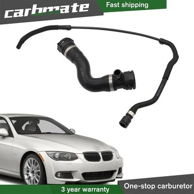 Kit de manguera de ventilación de manguera de refrigerante de radiador superior apto para BMW 135i 135is 335i 335xi X1 Foto 1 de 4