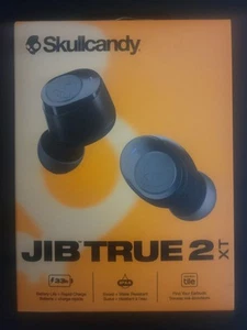 Skullcandy Jib True 2 Wireless Bluetooth in-Ear Earbuds - True Black S1JW-P740 - Picture 1 of 10