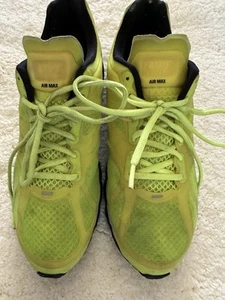 Nike Neon Green Air Max Herren Tennis Gr.10,5 gebraucht guter Zustand siehe Fotos - Bild 1 von 22