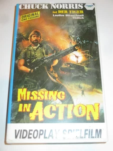 Videoplay - Missing in Action - VHS/Action/Chuck Norris/M. Emmet Walsh - Bild 1 von 2