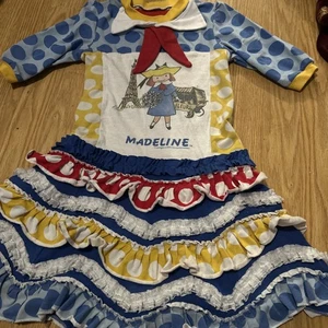Boutique Hapa Girl Custom Dress Size 7 / 8 Madeline Layered Ruffle Dress OOAK - Picture 1 of 22