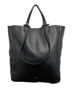 Beaure Leather Tote Bag black YQ3894FS - Imagen 1 de 5