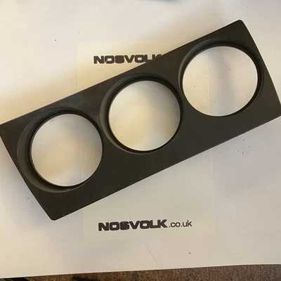 AUDI 80 B2 COUPE QUATTRO TYP 81/85 8084 VDO GAUGE SURROUND HOLDER TRIM 855863321 - Image 1 of 3
