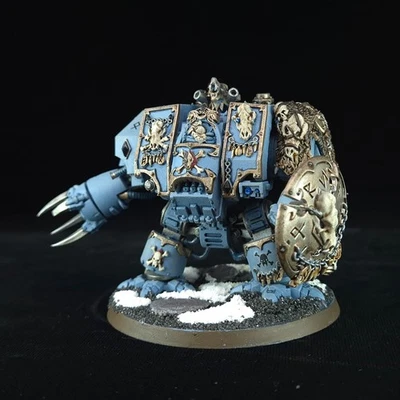 Wulfen Dreadnought Painted Space Wolves Space Marines Warhammer 40k - Image 1 of 4