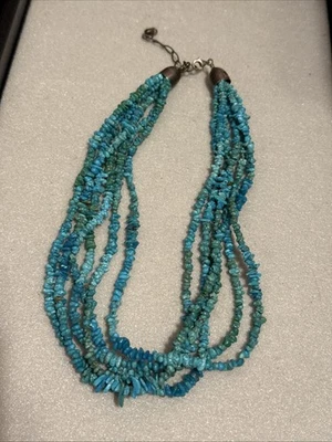DTR Jay King Sterling Silver Turquoise Necklace  - Image 1 of 3