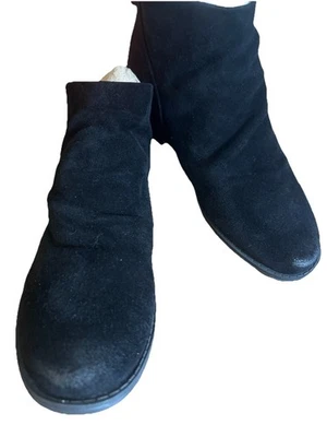 GSF1023SU Gentle Souls Mujer Emma Cremallera Botín Negro Talla 6.5 Foto 1 de 4