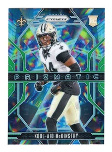 2024 Panini Prizm #7 Kool-Aid McKinstry Prizmatic Green Prizm New Orleans Saints - Picture 1 of 2