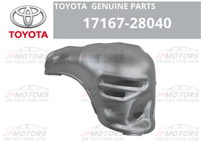 TOYOTA Genuino Colector de Escape Scion Protector Térmico 17167-28040 OEM Nuevo Foto 1 de 4