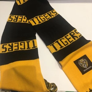 Sekem AFL Richmond Tigers Scarf EUC - Picture 1 of 6